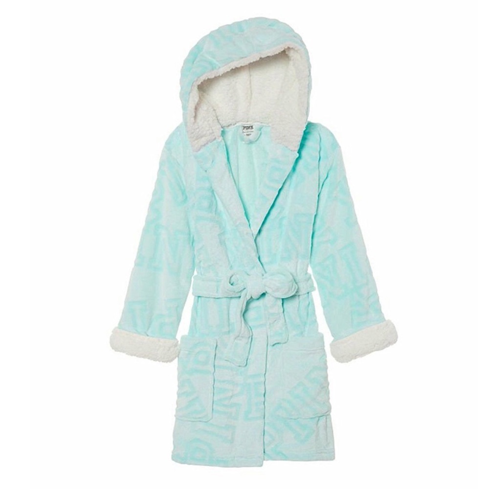 Victoria's Secret Sherpa Lined Soft Plush Robe